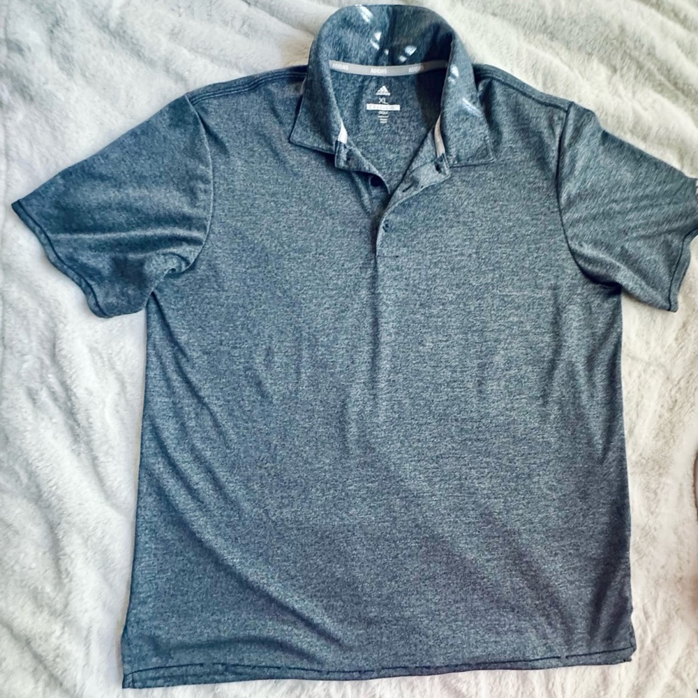 adidas Charcoal Polo Shirt